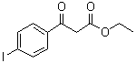 structure of CAS# 63131-30-6, Ethyl (4-iodobenzoyl)acetate;4-Iodo-beta-oxobenzenepropanoic acid ethyl ester; Ethyl 3-(4-iodophenyl)-3-oxopropanoate