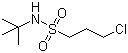 structure of CAS# 63132-85-4, N-tert-Butyl-3-chloropropane-1-sulfonamide