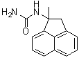 (1,2-Dihydro-1-methyl-1-acenaphthylenyl)urea molecular structure (CAS 6321-51-3)