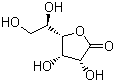 structure of CAS# 6322-07-2, D-(-)-Gulonic acid gamma-lactone;(3R,4S,5S)-5-[(1R)-1,2-Dihydroxyethyl]-3,4-dihydroxyoxolan-2-one