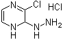 3-Chloro-2-hydrazino-1,2-dihydropyrazine hydrochloride molecular structure (CAS 63286-28-2)