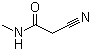 2-Cyano-N-methylacetamide molecular structure (CAS 6330-25-2)