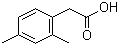 2,4-Dimethylphenylacetic acid molecular structure (CAS 6331-04-0)