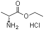 structure of CAS# 6331-09-5, D-Alanine ethyl ester hydrochloride