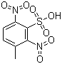 3-Methyl-2,6-dinitrobenzenesulfonic acid molecular structure (CAS 63348-71-0)