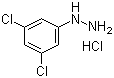 3,5-Dichlorophenylhydrazine hydrochloride molecular structure (CAS 63352-99-8)