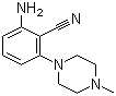 2-Amino-6-(4-methyl-1-piperazinyl)benzonitrile molecular structure (CAS 63365-17-3)
