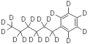 全氘代己基苯分子结构 (CAS 634897-82-8)