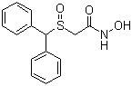 structure of CAS# 63547-13-7, Adrafinil;2-[(Diphenylmethyl)sulfinyl]acetohydroxamic acid