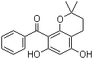 8-Benzoyl-5,7-dihydroxy-2,2-dimethylchromane molecular structure (CAS 63565-07-1)