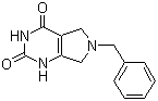 6-Benzyl-6,7-dihydro-1H-pyrrolo[3,4-d]pyrimidine-2,4(3H,5H)-dione molecular structure (CAS 635698-34-9)