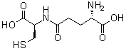 gamma-L-谷氨酰-L-半胱氨酸分子结构 (CAS 636-58-8)