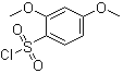 2,4-Dimethoxybenzenesulfonyl chloride molecular structure (CAS 63624-28-2)