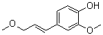 2-Methoxy-4-(3-methoxy-1-propenyl)phenol molecular structure (CAS 63644-71-3)