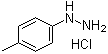 结构式 CAS# 637-60-5, 4-甲基苯肼盐酸盐; 对甲基苯肼盐酸盐