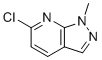 structure of CAS# 63725-52-0, 6-chloro-1-methyl-1H-pyrazolo[3,4-b]pyridine