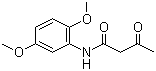 乙酰乙酰-2,5-二甲氧基苯胺分子结构 (CAS 6375-27-5)