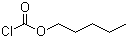 结构式 CAS# 638-41-5, 氯甲酸正戊酯