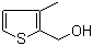 structure of CAS# 63826-56-2, (3-Methylthiophen-2-yl)methanol;2-(Hydroxymethyl)-3-methylthiophene; 3-Methyl-2-thienylmethanol; 3-Methyl-2-thiophenemethanol
