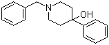 structure of CAS# 63843-83-4, 1-Benzyl-4-phenylpiperidin-4-ol;1-Benzyl-4-hydroxy-4-phenylpiperidine