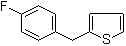 2-(4-Fluorobenzyl)thiophene molecular structure (CAS 63877-96-3)