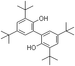3,3',5,5'-Tetra-tert-butyl-2,2'-biphenyldiol molecular structure (CAS 6390-69-8)