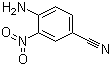 structure of CAS# 6393-40-4, 4-Amino-3-nitrobenzonitrile