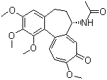 秋水仙素分子结构 (CAS 64-86-8)