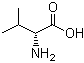 D-缬氨酸分子结构 (CAS 640-68-6)