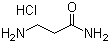 结构式 CAS# 64017-81-8, 3-氨基丙酰胺盐酸盐