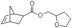 5-Norbornene-2-carboxylic tetrahydrofurfuryl ester molecular structure (CAS 64028-63-3)