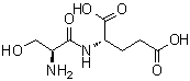 N-L-丝氨酰-L-谷氨酸分子结构 (CAS 6403-16-3)