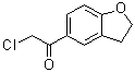 结构式 CAS# 64089-34-5, 5-氯乙酰基-2,3-二氢苯并呋喃