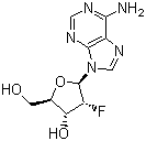 2'-Fluoro-2'-deoxyadenosine molecular structure (CAS 64183-27-3)