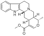 Akuammigine molecular structure (CAS 642-17-1)