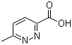 6-Methyl-3-pyridazinecarboxylic acid molecular structure (CAS 64210-60-2)