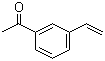 structure of CAS# 64217-99-8, 3-Acetylstyrene;1-(3-Ethenylphenyl)ethanone