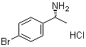 structure of CAS# 64265-77-6, (R)-1-(4-Bromophenyl)ethylamine hydrochloride;(R)-(+)-1-(4-Bromophenyl)ethylamine hydrochloride