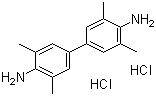 3,3',5,5'-Tetramethylbenzidine dihydrochloride molecular structure (CAS 64285-73-0)