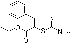 结构式 CAS# 64399-23-1, 2-氨基-4-苯基噻唑-5-甲酸乙酯