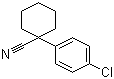结构式 CAS# 64399-28-6, 1-(4-氯苯基)-1-环己烷甲腈