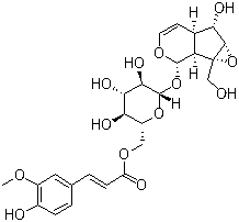 Picroside III molecular structure (CAS 64461-95-6)