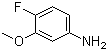 4-Fluoro-3-methoxyaniline molecular structure (CAS 64465-53-8)