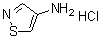 4-Aminoisothiazole monohydrochloride molecular structure (CAS 64527-29-3)