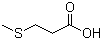 3-(Methylthio)propionic acid molecular structure (CAS 646-01-5)