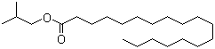 Isobutyl stearate molecular structure (CAS 646-13-9)