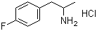 4-Fluoro-alpha-methylbenzeneethanamine hydrochloride molecular structure (CAS 64609-06-9)