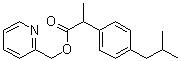 Pimeprofen molecular structure (CAS 64622-45-3)