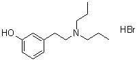 3-[2-(Dipropylamino)ethyl]phenol hydrobromide molecular structure (CAS 64656-40-2)