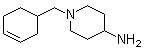 4-Amino-1-(3-cyclohexen-1-ylmethyl)piperidine molecular structure (CAS 64730-01-4)